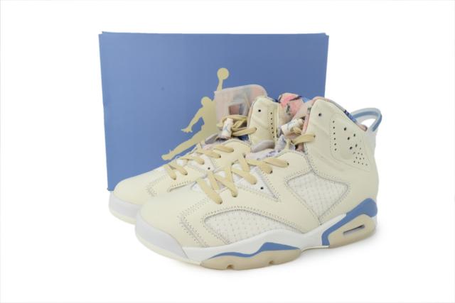 [plus-size shoes] 1:1 quality version White And Blue Retro 6th Generation Basketball Shoes 29030399