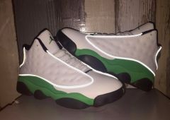[plus-size shoes] Air Jordαn 13 Lucky Green GS Cushioned White and Green High-Top Vintage Basketball Shoes 29324231