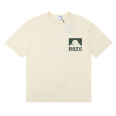 Green letter sunset print Tee 3 colors 29356402