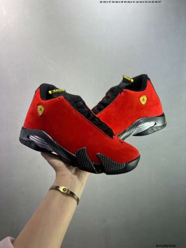 [plus-size shoes] Jordαn 14 Retro Ferrari Red 28885833