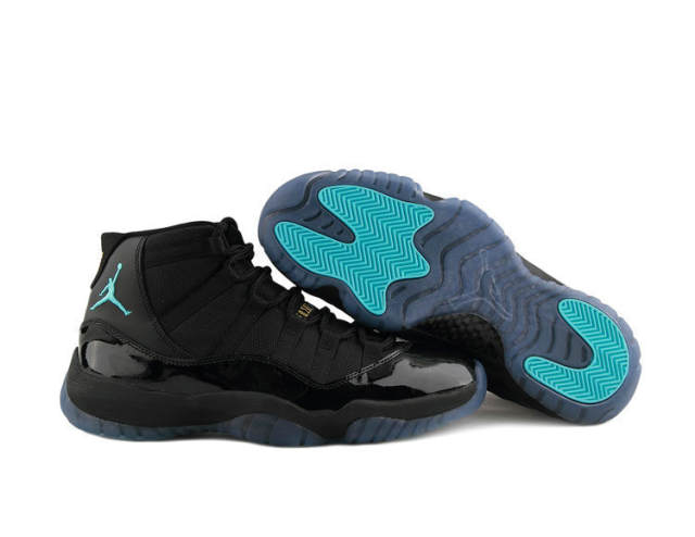 [plus-size shoes]Jordαn 11 Retro Gamma Blue High Top Basketball Shoes