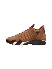 [plus-size shoes] Air Jordαn 14 Winterized Two-Layer Cowhide Cushioned Anti-Slip Wear-Resistant Men's Bronze Mid-Top Vintage Basketball Shoes 29323010
