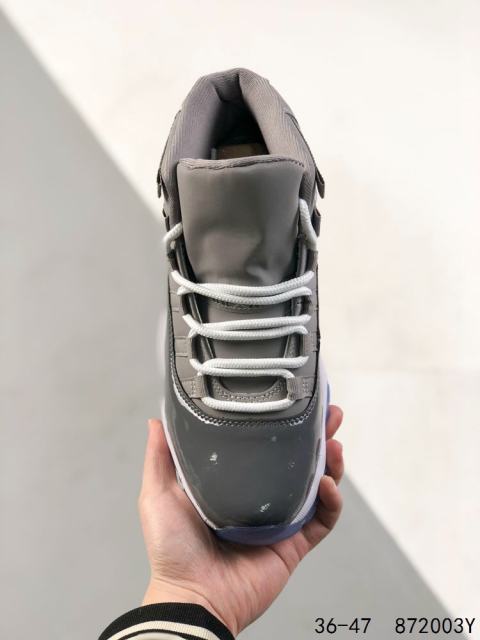 Jordαn 11 Cool Grey High Top Basketball Shoes