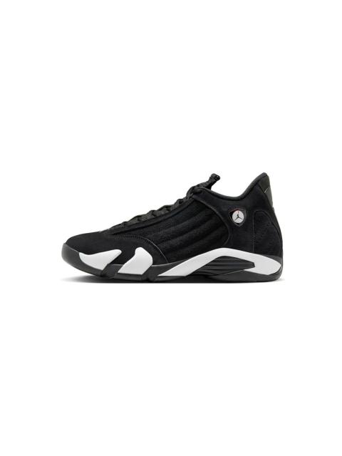 [plus-size shoes] Jordαn 14 Black White Panda Retro Basketball Shoes 29082303