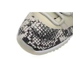 [plus-size shoes] Air Jordαn 11 Low Low White Grey Snakeskin Print Panel Retro Basketball Sneakers 2 colors 29225424