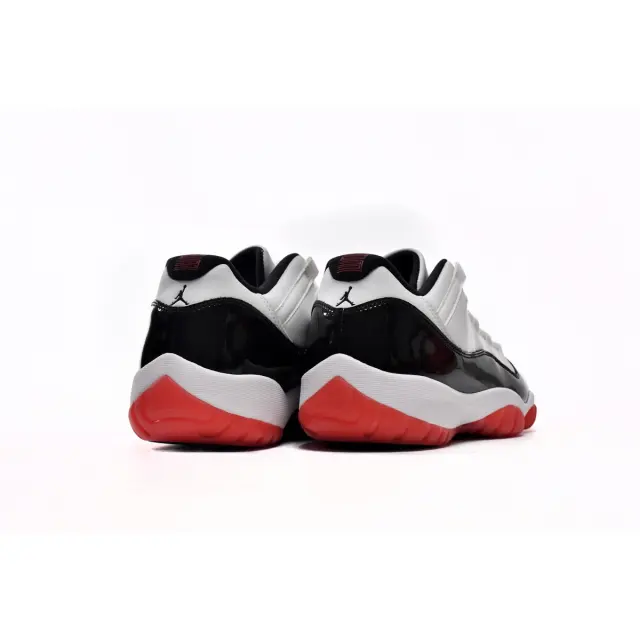 [plus-size shoes] Air Jordαn 11 Low Bred Black Patent Leather Red Outsole Retro Basketball Sneakers 5 colors 29225380