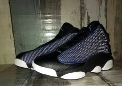 [plus-size shoes] Air Jordαn 13 Brave Blue 3M Retro Navy Blue Mesh Upper Shock Absorbing Basketball Shoes 29323931