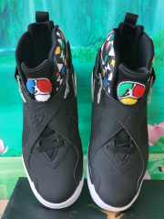 [plus-size shoes] Air Jordαn 8 Quai 54 Multicolor Triangle Graphic Unisex Mesh Leather High Top Basketball Shoes 2 colors 29247312