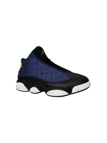 [plus-size shoes] Air Jordαn 13 Brave Blue 3M Retro Navy Blue Mesh Upper Shock Absorbing Basketball Shoes 29323931