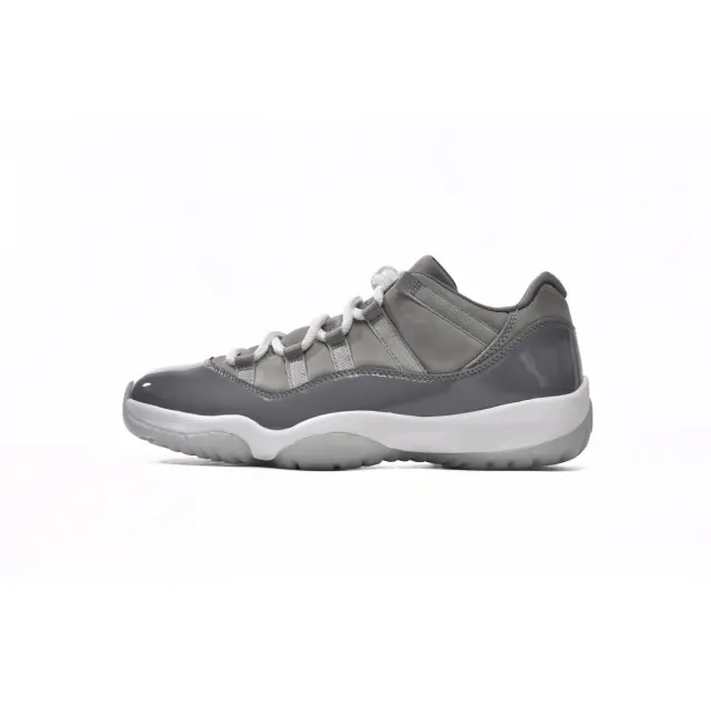 [plus-size shoes] Air Jordαn 11 Low Bred Black Patent Leather Red Outsole Retro Basketball Sneakers 5 colors 29225380
