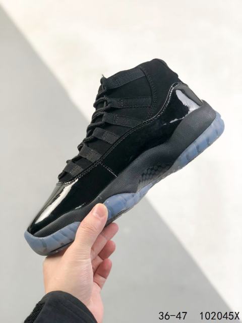 Jordαn 11 Black Knight High Top Basketball Shoes