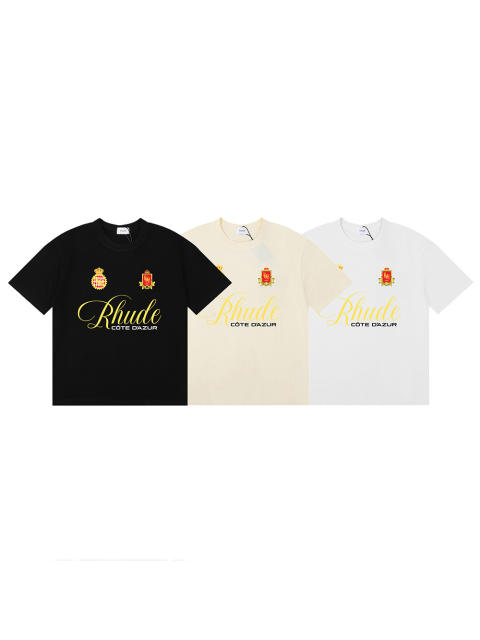 Golden badge printed Tee 3 colors 29356370