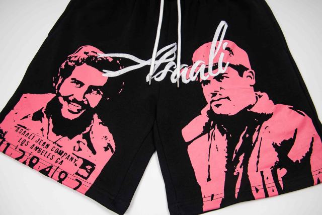 Gangster Figure Print Shorts 6 colors 29035363