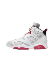[plus-size shoes] Air Jordαn 6's Retro Air Cushion Neutral Grey Bugs Bunny White Grey Red High Top Leather Basketball Sneakers 29322910