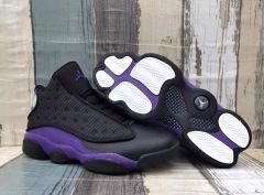[plus-size shoes] Air Jordαn 13 Retro OG Classic Black Court Purple Shock Absorbing Basketball Shoes 29323965