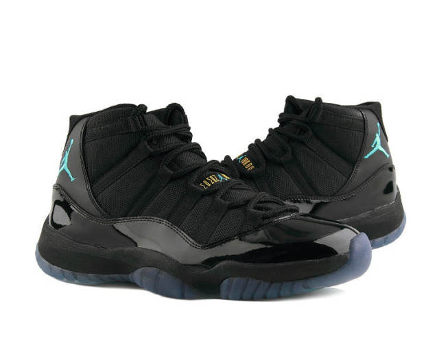 [plus-size shoes]Jordαn 11 Retro Gamma Blue High Top Basketball Shoes
