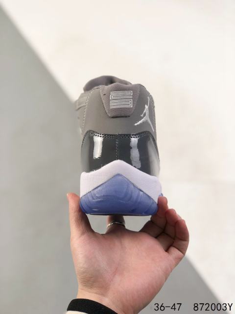Jordαn 11 Cool Grey High Top Basketball Shoes