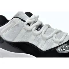 [plus-size shoes] Air Jordαn 11 Low Bred Black Patent Leather Red Outsole Retro Basketball Sneakers 5 colors 29225380