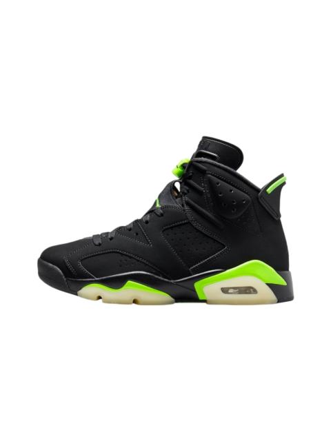[plus-size shoes] Air Jordαn 6's Electric Green Air Cushion Shock Absorbing Black Volt Green Glow In The Dark Outsole High Top Basketball Sneakers 29322848