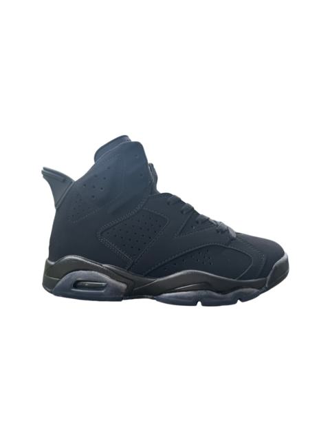 [plus-size shoes] Air Jordαn 6's Retro Suede Upper Air Cushion Shock Absorbing Triple Black High Top Basketball Sneakers 29322774