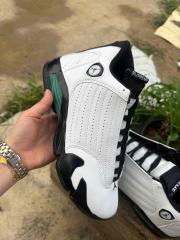 [plus-size shoes] Air Jordαn 14 Cowhide Cushioned Anti-Slip Wear-Resistant White Black Green Vintage Basketball Shoes 29323013