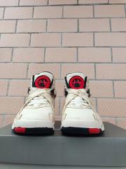 [plus-size shoes] Air Jordαn 8 Off White Splash Print Mesh & Leather Buckle Strap High Top Basketball Shoes 29247350