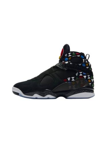 [plus-size shoes] Air Jordαn 8 Quai 54 Multicolor Triangle Graphic Unisex Mesh Leather High Top Basketball Shoes 2 colors 29247312