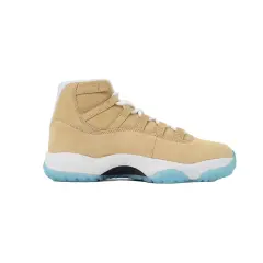 [plus-size shoes] Air Jordαn 11 Retro Oatmeal Tan Suede Ice Blue Outsole Retro High Top Basketball Sneakers 2 colors 29225431