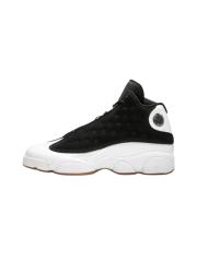 [plus-size shoes] Air Jordαn 13 Retro Black White Gum GS Unisex Black and White Mid-top Basketball Shoes 29323942