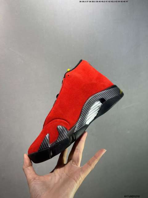 [plus-size shoes] Jordαn 14 Retro Ferrari Red 28885833