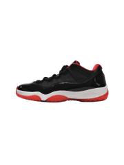 [plus-size shoes] Air Jordαn 11 Low Bred Black Patent Leather Red Outsole Retro Basketball Sneakers 5 colors 29225380