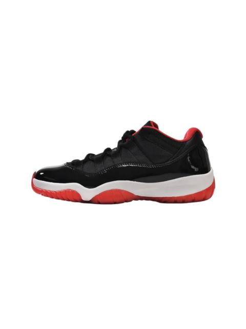 [plus-size shoes] Air Jordαn 11 Low Bred Black Patent Leather Red Outsole Retro Basketball Sneakers 5 colors 29225380