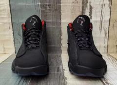 [plus-size shoes] Air @j13 Retro Black Red Blue Edition Breathable Dot Mesh Upper Vintage Basketball Shoes 29324197
