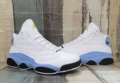 [plus-size shoes] Air @j13 Retro OG Classic White UNC Blue Black Shock Absorbing Basketball Shoes 29323933