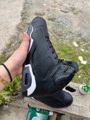 [plus-size shoes] Air Jordαn 6's Retro Air Cushion Black Cat Black White High Top Basketball Sneakers 29322781