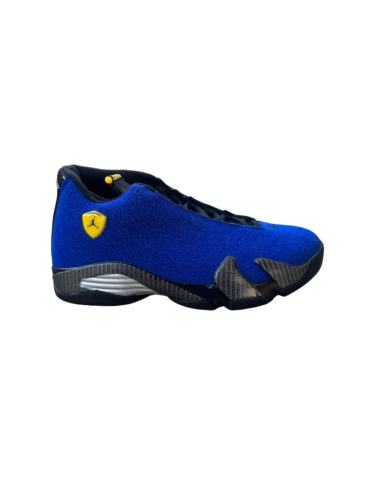 [plus-size shoes] Air Jordαn 14 Retro Royal Blue Suede Carbon Fiber Toe Shock Absorbing Anti Slip Vintage Basketball Shoes 29323046