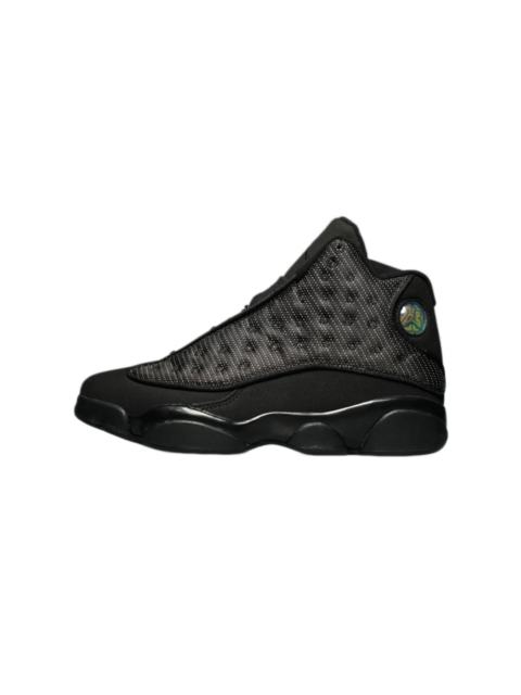 [plus-size shoes] Air @j13 Retro 3M Black Cat Black Unisex GS Mid-Top Basketball Shoes 29324253