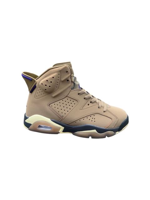 Copy [plus-size shoes] Air Jordαn 6's Gore-Tex  Brown Kelp  Khaki Purple Black High Top Basketball Sneakers 29322772