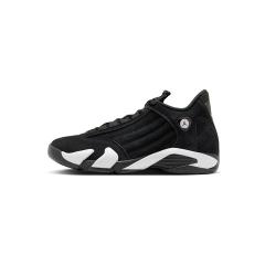 [plus-size shoes] Jordαn 14 Black White Panda Retro Basketball Shoes 29082303