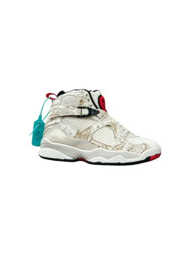 [plus-size shoes] Air Jordαn 8 Off White Splash Print Mesh & Leather Buckle Strap High Top Basketball Shoes 29247350