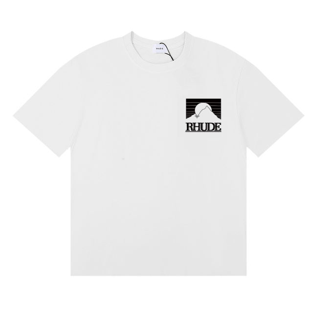 Contrasting color sunset print Tee 3 colors 29355903