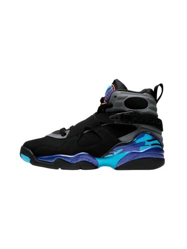 [plus-size shoes] Air Jordαn 8 Retro Aqua OG Black & Blue High-Top Vintage Basketball Shoes 15 colors 29247370