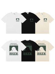 Green letter sunset print Tee 3 colors 29356402