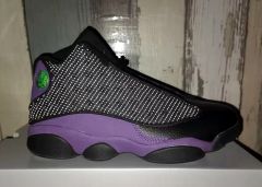 [plus-size shoes] Air Jordαn 13 Retro OG Classic Black Court Purple Shock Absorbing Basketball Shoes 29323965