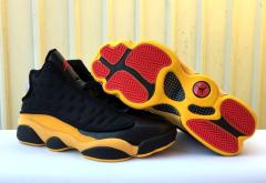 [plus-size shoes] Air @j13 Melo Class of 2002 Men's Black and Gold High-Top Vintage Basketball Shoes 29323938