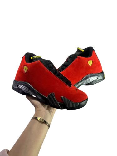 [plus-size shoes] Jordαn 14 Retro Ferrari Red 28885833