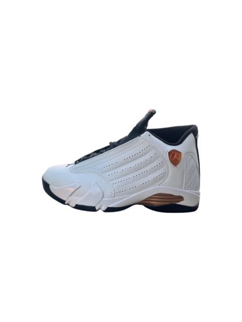[plus-size shoes] Air Jordαn 14 Retro White Copper Black Breathable Cushioned Vintage Basketball Shoes 29323036