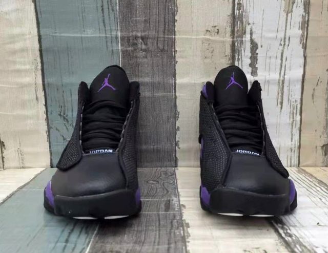 [plus-size shoes] Air Jordαn 13 Retro OG Classic Black Court Purple Shock Absorbing Basketball Shoes 29323965