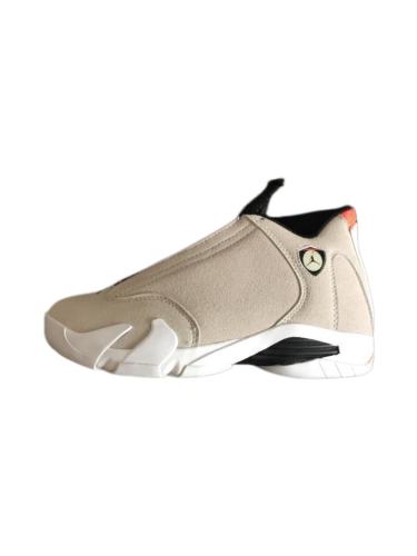 [plus-size shoes] Air Jordαn 14 Desert Sand Two-Layer Suede Anti-Slip Lightweight Desert Gray Mid-Top Vintage Basketball Shoes 29322932