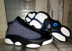 [plus-size shoes] Air Jordαn 13 Brave Blue 3M Retro Navy Blue Mesh Upper Shock Absorbing Basketball Shoes 29323931